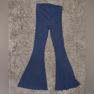 AE wide flare ribbed leggings